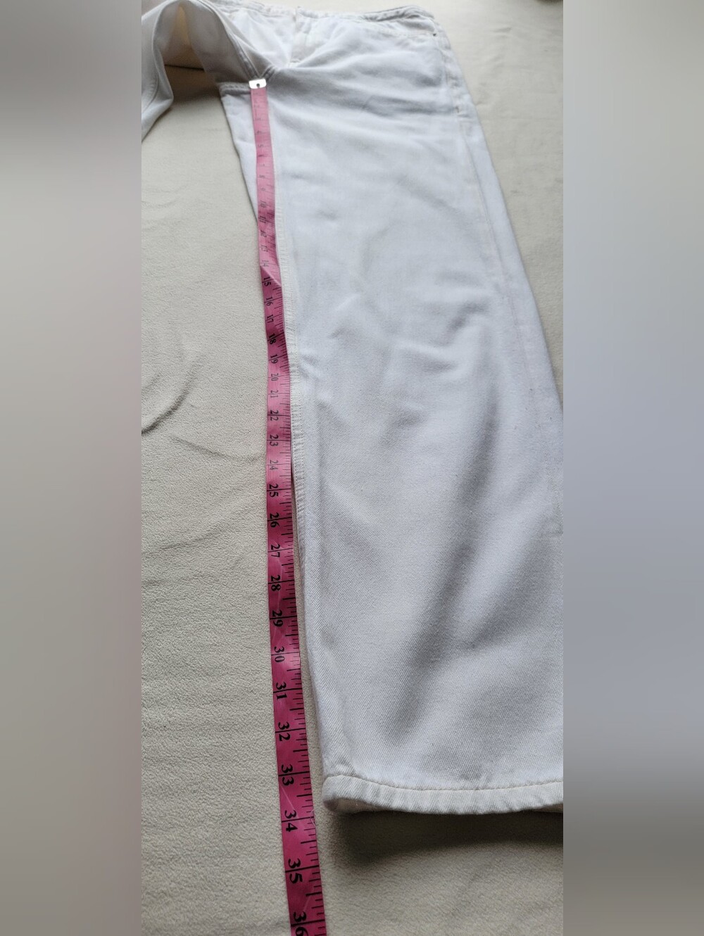 Banana Republic Cream Straight-Leg Drawstring Chinos - Picture 11 of 13
